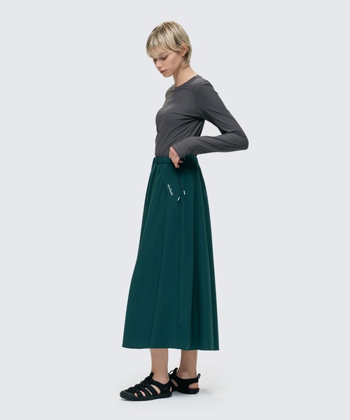 WILD THINGS（ワイルドシングス）の「ラックススカート│LAX SKIRT（スカート・レディース・オレンジ系その他/ブラック/ライトグレー/グリーン/ブルー・S/M）」の7枚目の写真