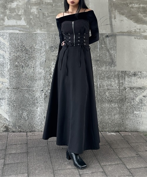 LVEU.（ラブユ.）の「ベアトップワンピース（ワンピース）」 - WEAR