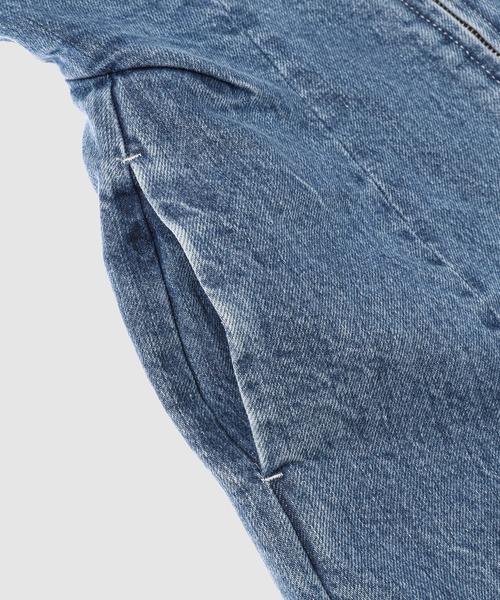 YOHEI OHNO（ヨウヘイオオノ）の「High Waist Denim（デニムパンツ・レディース・ブラック/インディゴブルー・36）」の9枚目の写真