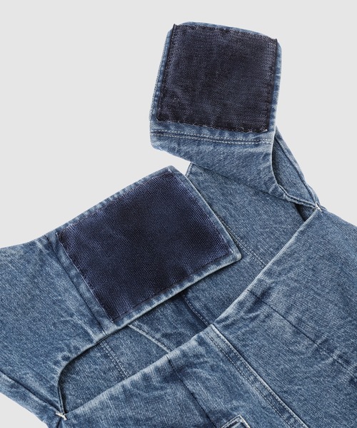 YOHEI OHNO（ヨウヘイオオノ）の「High Waist Denim（デニムパンツ・レディース・ブラック/インディゴブルー・36）」の8枚目の写真