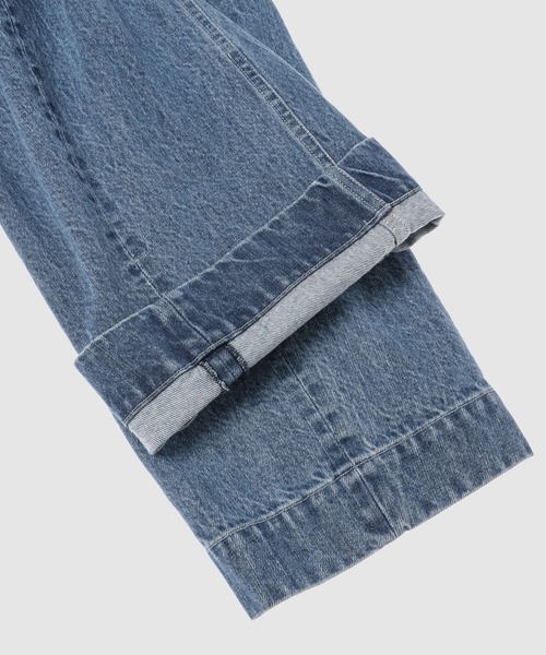 YOHEI OHNO（ヨウヘイオオノ）の「High Waist Denim（デニムパンツ・レディース・ブラック/インディゴブルー・36）」の11枚目の写真