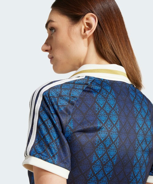 ADIDAS Tシャツ ジャージ レトロ スポーツ クリケット ブラウン アディダス アディダス オリジナルス レトロ スポーツ