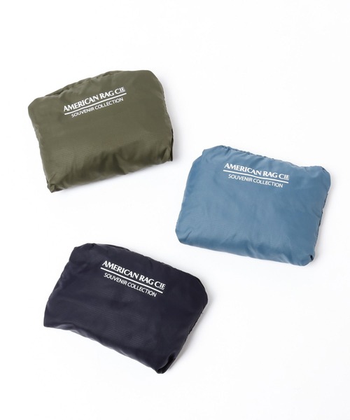 AMERICAN RAG CIE（アメリカンラグシー）の「【AMERICAN RAG CIE】パッカブルバッグ（エコバッグ/サブバッグ・レディース・ネイビー/オリーブ/ブルーグリーン・FREE）」の12枚目の写真