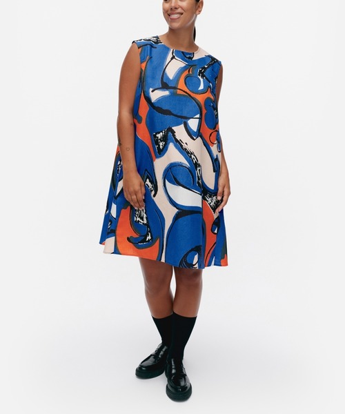 Maunマリメッコワンピース 2024SS】marimekko マリメッコ/ Tangentti Unikko ワンピース
