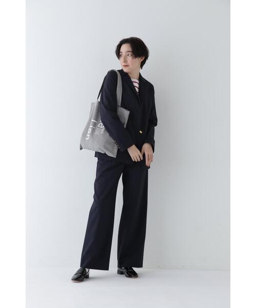 human woman(ヒューマンウーマン)の「【4サイズ展開】◆Pレーヨン麻ポプリンマーベルトセミワイドパンツ(その他パンツ・レディース・ネイビー/ベージュ系その他2/ベージュ系その他3・SMALL/MEDIUM/LARGE/X-SMALL)」の13枚目の写真