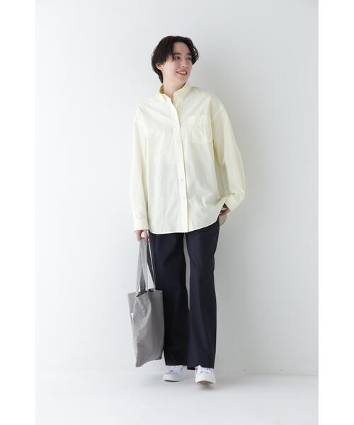 human woman(ヒューマンウーマン)の「【4サイズ展開】◆Pレーヨン麻ポプリンマーベルトセミワイドパンツ(その他パンツ・レディース・ネイビー/ベージュ系その他2/ベージュ系その他3・SMALL/MEDIUM/LARGE/X-SMALL)」の19枚目の写真