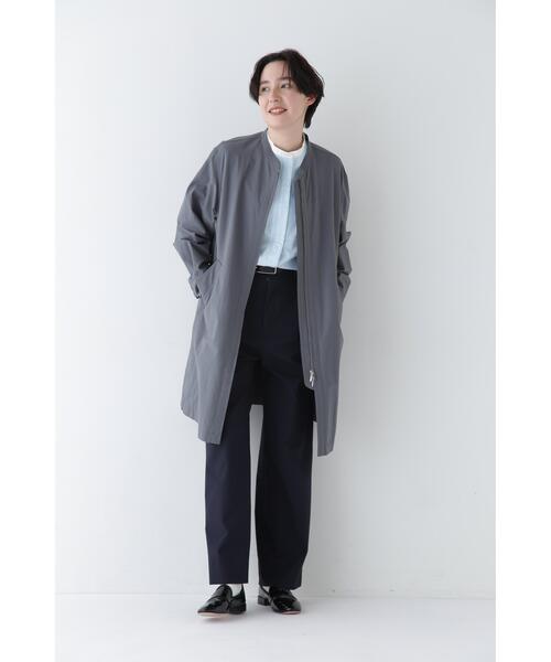human woman(ヒューマンウーマン)の「【4サイズ展開】◆Pレーヨン麻ポプリンマーベルトセミワイドパンツ(その他パンツ・レディース・ネイビー/ベージュ系その他2/ベージュ系その他3・SMALL/MEDIUM/LARGE/X-SMALL)」の22枚目の写真