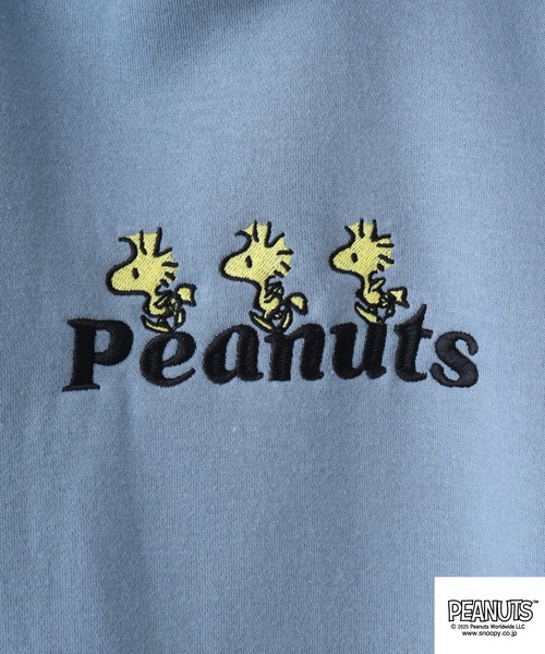 PEANUTS（ピーナッツ）の「PEANUTS裏起毛プルパーカー（パーカー・メンズ・オートミール/ネイビー/チャコール/オフホワイト/ブラック/ブルーグレー・M/L/LL）」の13枚目の写真