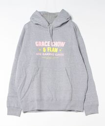 【RS】【GRACE CHOW FLAN】　ケーキプリント P/O パーカー