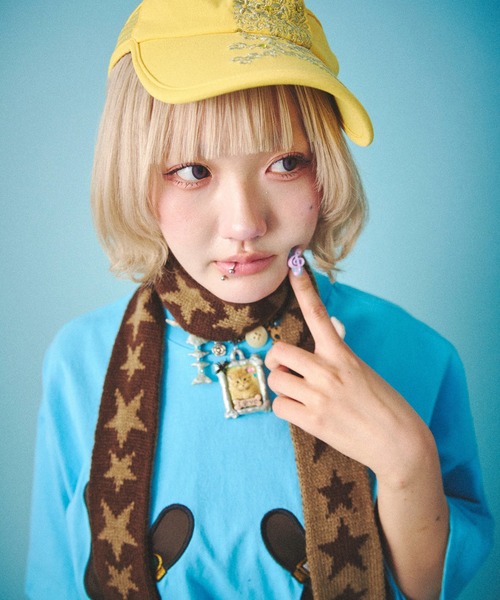 GALFY(ガルフィー)の「GALFY-ウェッサイ成金Tee(Tシャツ/カットソー・メンズ・ブラック/サックスブルー/ホワイト・L/XL)」の3枚目の写真