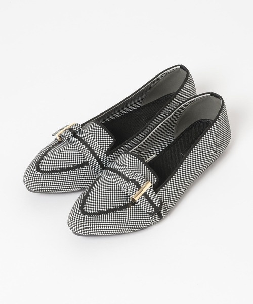 GLOBAL WORK（グローバルワーク）の「ラクッションベルトニットパンプス/290988（パンプス・レディース・ブラック/アイボリー/その他/シルバー/ホワイト系その他7/ブラック系1・SMALL/MEDIUM/LARGE）」の5枚目の写真