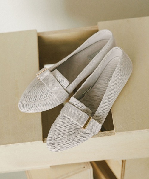 ラクッションベルトニットパンプス/290988（パンプス）｜GLOBAL WORK