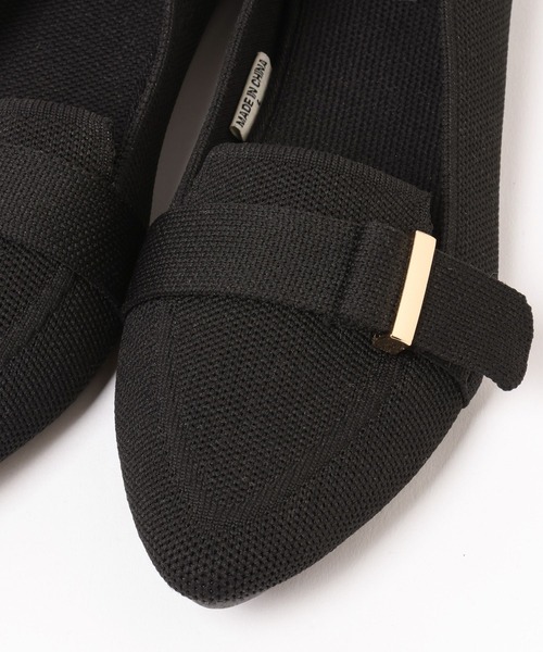 GLOBAL WORK（グローバルワーク）の「ラクッションベルトニットパンプス/290988（パンプス・レディース・ブラック/アイボリー/その他/シルバー/ホワイト系その他7/ブラック系1・SMALL/MEDIUM/LARGE）」の21枚目の写真