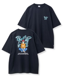 RED CAP GIRL 天竺 バックプリントTシャツ