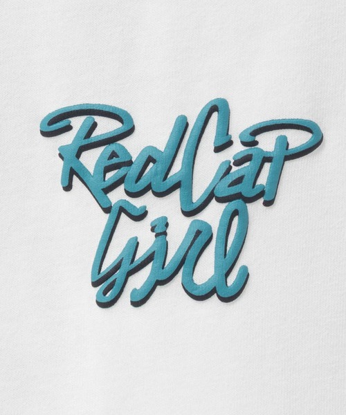 Red Cap Girl(レッドキャプガール)の「RED CAP GIRL 天竺 バックプリントTシャツ(Tシャツ/カットソー・メンズ・ブルー/チャコールグレー/杢グレー/ブラック/ホワイト・L/M)」の7枚目の写真