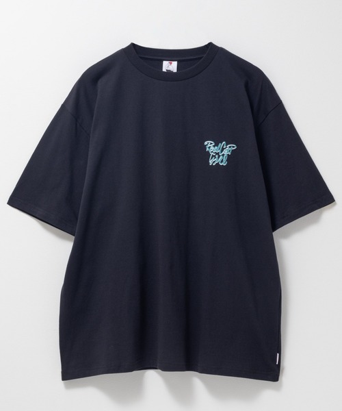 Red Cap Girl(レッドキャプガール)の「RED CAP GIRL 天竺 バックプリントTシャツ(Tシャツ/カットソー・メンズ・ブルー/チャコールグレー/杢グレー/ブラック/ホワイト・L/M)」の9枚目の写真
