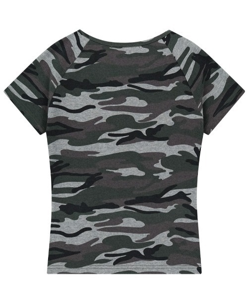 NIIER NOR（ニアノア）の「A'GEM/9 × .kom 『NIIER NOR/ニーアノア』 VINTAGE CROSS BUTTON DOWN TEE/ヴィンテージクロス ボタンダウン  Tシャツ【SET UP対応商品】（Tシャツ/カットソー・レディース・B/A・FREE）」の15枚目の写真