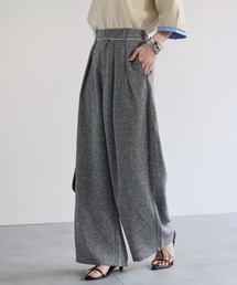 sakishimatokyo（サキシマトーキョー）の「サマーツイードタックワイドパンツ（その他パンツ）」