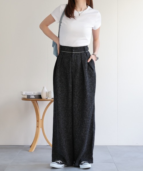 model：162cm 着用サイズ：F