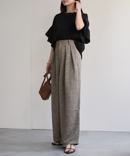 model：162cm 着用サイズ：F