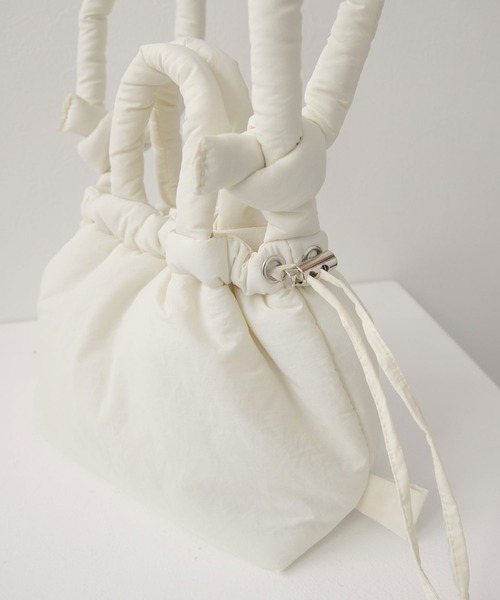 rectangle（レクタングル）の「マルチウェイナイロンミニバッグ（ショルダーバッグ・レディース・ホワイト/ブルー/グレイッシュベージュ/ブラック・FREE）」の17枚目の写真