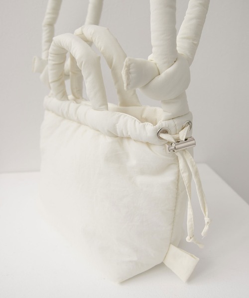 rectangle（レクタングル）の「マルチウェイナイロンミニバッグ（ショルダーバッグ・レディース・ホワイト/ブルー/グレイッシュベージュ/ブラック・FREE）」の18枚目の写真