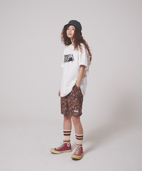 FIRST DOWN（ファーストダウン）の「プリントロゴ ショートスリーブ Tシャツ（Tシャツ/カットソー・メンズ・ネイビー/ブラック/ホワイト/杢グレー・M/S/XL/L/XXL）」の9枚目の写真