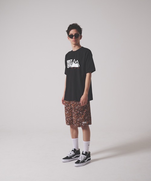 FIRST DOWN（ファーストダウン）の「プリントロゴ ショートスリーブ Tシャツ（Tシャツ/カットソー・メンズ・ネイビー/ブラック/ホワイト/杢グレー・M/S/XL/L/XXL）」の16枚目の写真