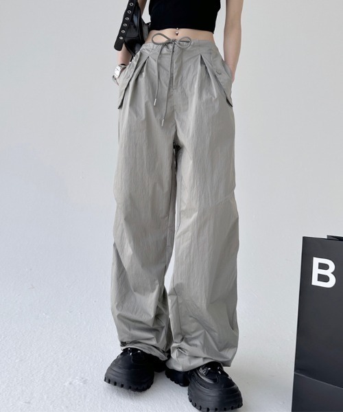 Per sist ence(パーシエンス)の「ドロストカーゴパンツ(その他パンツ・レディース・ライトグレー/ダークグレー/ブラック・LARGE/MEDIUM)」の12枚目の写真