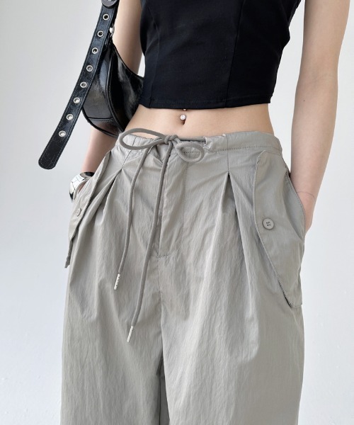 Per sist ence(パーシエンス)の「ドロストカーゴパンツ(その他パンツ・レディース・ライトグレー/ダークグレー/ブラック・LARGE/MEDIUM)」の10枚目の写真