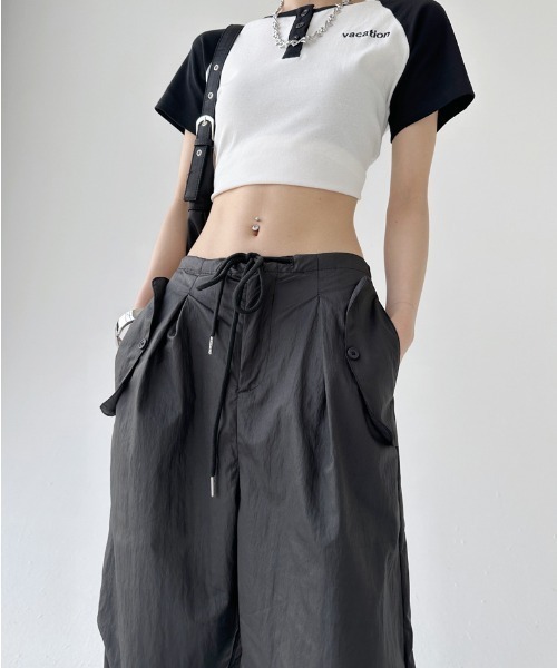 Per sist ence(パーシエンス)の「ドロストカーゴパンツ(その他パンツ・レディース・ライトグレー/ダークグレー/ブラック・LARGE/MEDIUM)」の22枚目の写真