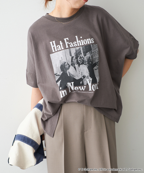 Spick & Span(スピックアンドスパン)の「《WEB限定追加2》GOOD ROCK SPEED / グッドロックスピード フォトドルマンTシャツ(Tシャツ/カットソー・レディース・ブラック系その他/ホワイト・MEDIUM)」の2枚目の写真