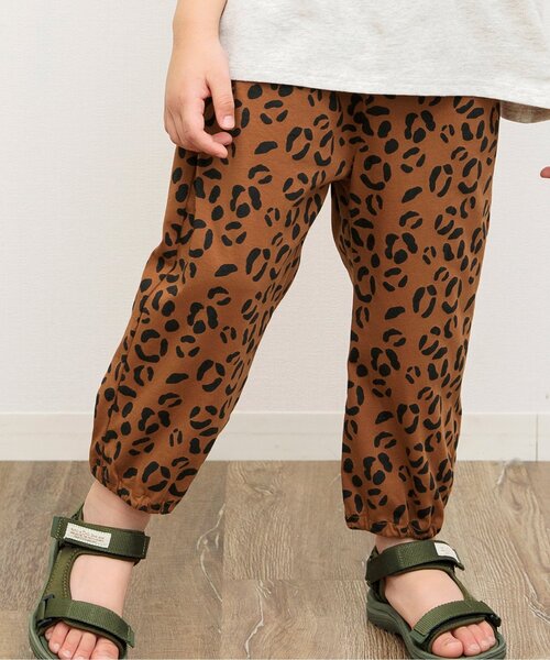 BREEZE（ブリーズ）の「【ジュニア対応】ソウガラゆったりパンツ（その他パンツ・キッズ・グリーン/ベージュ/キナリ/イエロー・80/90/100/110/120/130/140）」の3枚目の写真