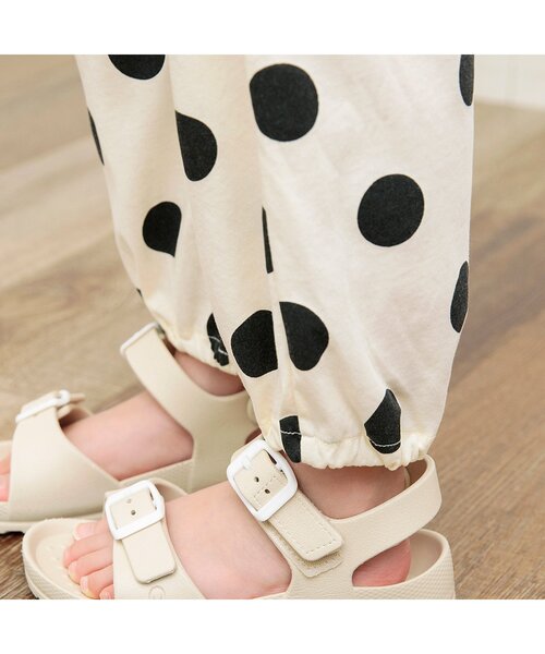 BREEZE（ブリーズ）の「【ジュニア対応】ソウガラゆったりパンツ（その他パンツ・キッズ・グリーン/ベージュ/キナリ/イエロー・80/90/100/110/120/130/140）」の9枚目の写真