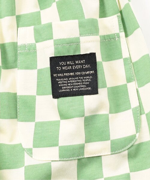 BREEZE（ブリーズ）の「【ジュニア対応】ソウガラゆったりパンツ（その他パンツ・キッズ・グリーン/ベージュ/キナリ/イエロー・80/90/100/110/120/130/140）」の15枚目の写真