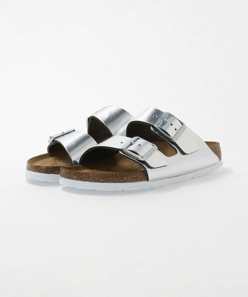 BIRKENSTOCK(ビルケンシュトック)の「<BIRKENSTOCK>アリゾナ ソフトフットベッド サンダル / Arizona Soft Footbed(サンダル・レディース・シルバー・38/35/36/37)」の5枚目の写真