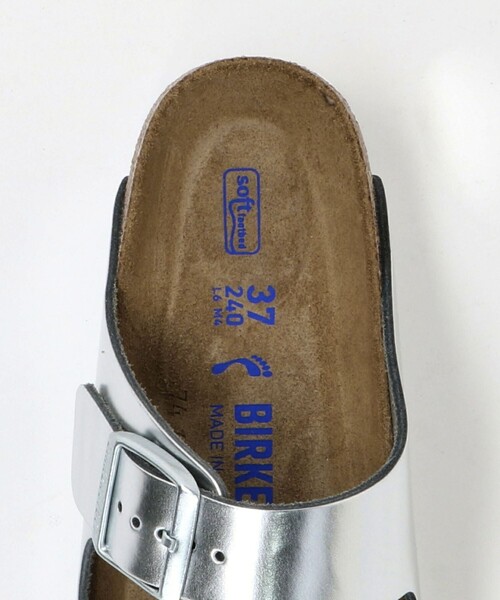 BIRKENSTOCK(ビルケンシュトック)の「<BIRKENSTOCK>アリゾナ ソフトフットベッド サンダル / Arizona Soft Footbed(サンダル・レディース・シルバー・38/35/36/37)」の10枚目の写真