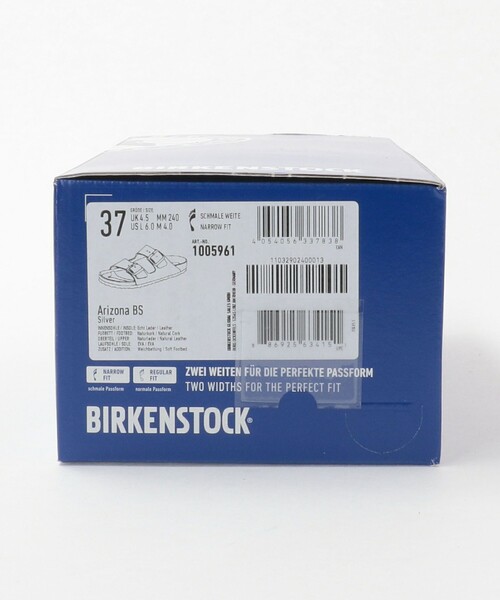 BIRKENSTOCK(ビルケンシュトック)の「<BIRKENSTOCK>アリゾナ ソフトフットベッド サンダル / Arizona Soft Footbed(サンダル・レディース・シルバー・38/35/36/37)」の14枚目の写真