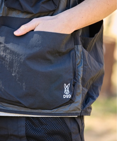 DOD（ディーオーディー）の「【DOD別注】サササノべー / メンズ（ベスト・メンズ・カーキ/ブラック・X-LARGE/LARGE/MEDIUM）」の7枚目の写真
