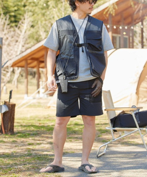 DOD（ディーオーディー）の「【DOD別注】サササノべー / メンズ（ベスト・メンズ・カーキ/ブラック・X-LARGE/LARGE/MEDIUM）」の10枚目の写真