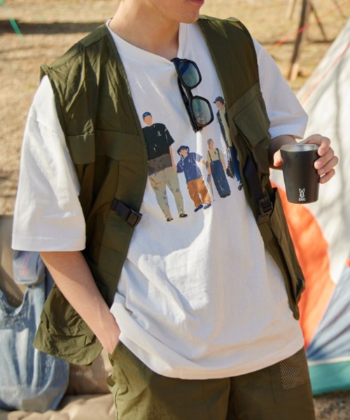 DOD（ディーオーディー）の「【DOD別注】サササノべー / メンズ（ベスト・メンズ・カーキ/ブラック・X-LARGE/LARGE/MEDIUM）」の13枚目の写真