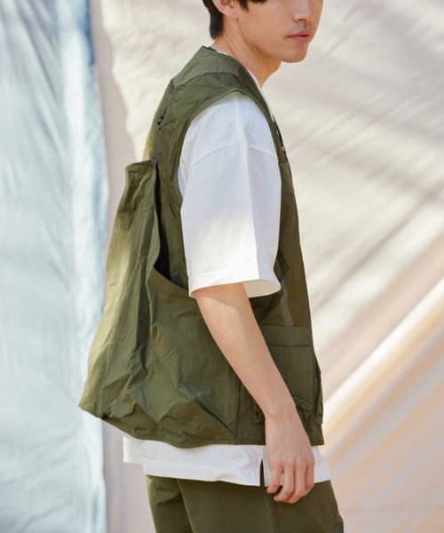 DOD（ディーオーディー）の「【DOD別注】サササノべー / メンズ（ベスト・メンズ・カーキ/ブラック・X-LARGE/LARGE/MEDIUM）」の19枚目の写真