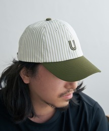 UNIVERSAL OVERALL | 【WEB限定】UNIVERSAL OVERALL ユニバーサルオーバーオール ストライプキャップ(キャップ)