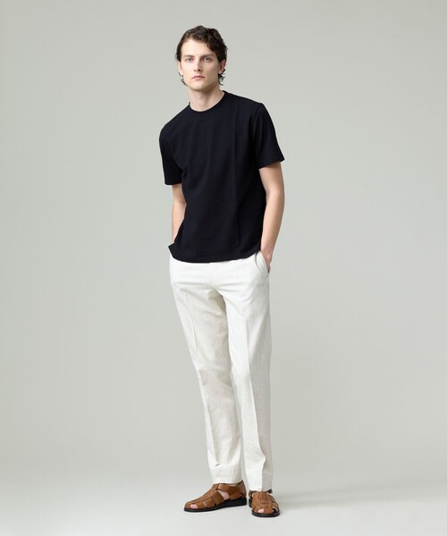 J.PRESS（ジェイプレス）の「【ウォッシャブル可】コンフォートストレッチリネン スラックス（スラックス・メンズ・ブラウン系/アイボリー系/ブルー系/グレー系・78/82/86/90/94）」の13枚目の写真