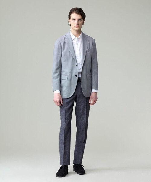 J.PRESS（ジェイプレス）の「【ウォッシャブル可】コンフォートストレッチリネン スラックス（スラックス・メンズ・ブラウン系/アイボリー系/ブルー系/グレー系・78/82/86/90/94）」の22枚目の写真