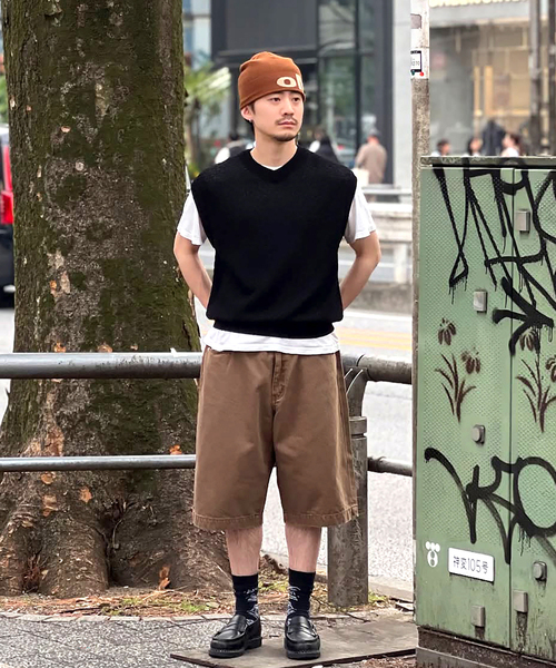 bal(バル)の「BAL × WISM別注 LOOSE FIT P/DYE 5P DENIM SHORT(その他パンツ・メンズ・ブラウン・2/3)」の6枚目の写真