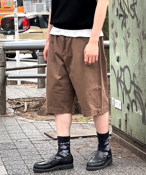 bal(バル)の「BAL × WISM別注 LOOSE FIT P/DYE 5P DENIM SHORT(その他パンツ・メンズ・ブラウン・2/3)」の7枚目の写真