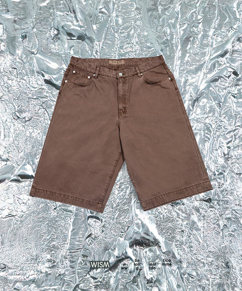 bal(バル)の「BAL × WISM別注 LOOSE FIT P/DYE 5P DENIM SHORT(その他パンツ・メンズ・ブラウン・2/3)」の11枚目の写真
