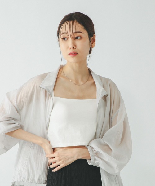 WING(ウイング)の「Wingコラボ/Fffit エフィット/カップ付きキャミショート/291150(キャミソール・レディース・ブラック/ブラウン/アイボリー・SMALL/X-LARGE/LARGE/MEDIUM)」の9枚目の写真