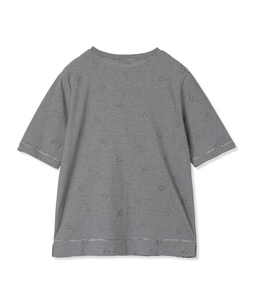 DECOY SINCE 1981（デコイシンスイチキュウハチイチ）の「オーガニックコットンボーダードットTシャツ（Tシャツ/カットソー・レディース・ブルー/ブラック・M/L/LL）」の20枚目の写真